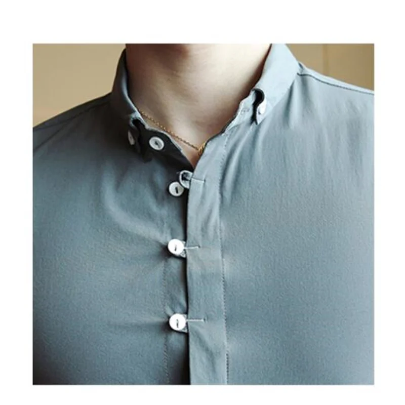 2019 New style Fashion male autumn slim Fit high-grade Pure cotton Business shirts/Men lapel leisure Long sleeve shirts
2019 New style Fashion male autumn slim Fit high-grade Pure cotton Business shirts/Men lapel leisure Long sleeve shirts