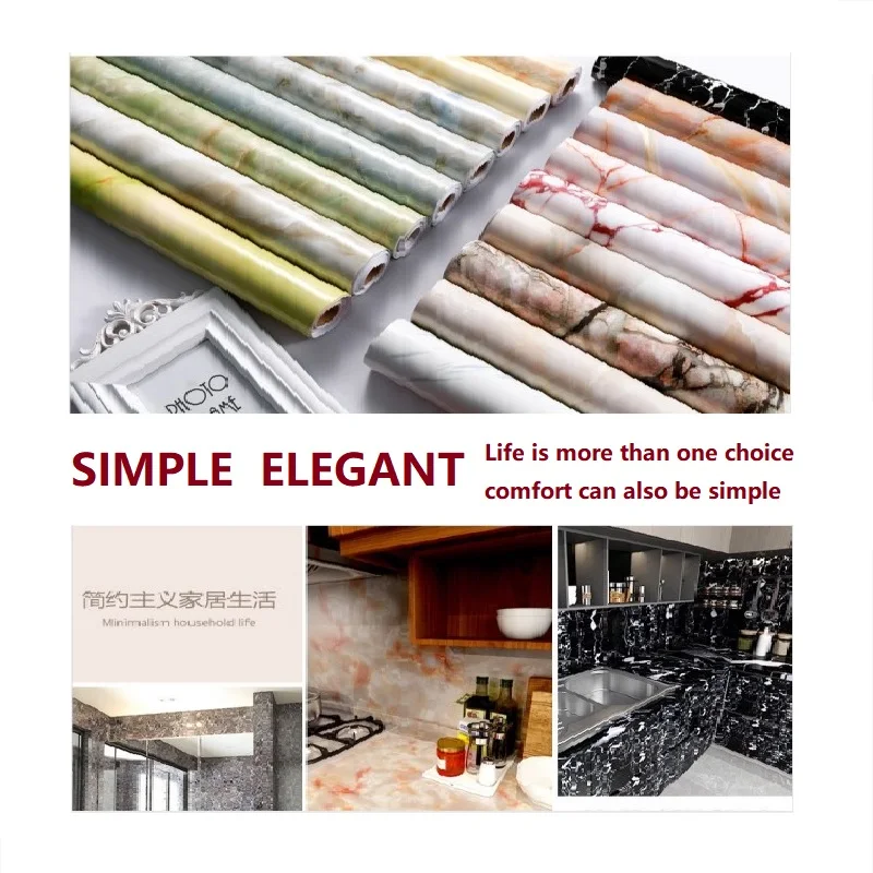 Waterproof Oil-proof Thickened Wallpaper Self-adhesive Marble sticker Kitchen stove Cabinet Furniture Renovation sticker
Waterproof Oil-proof Thickened Wallpaper Self-adhesive Marble sticker Kitchen stove Cabinet Furniture Renovation sticker
