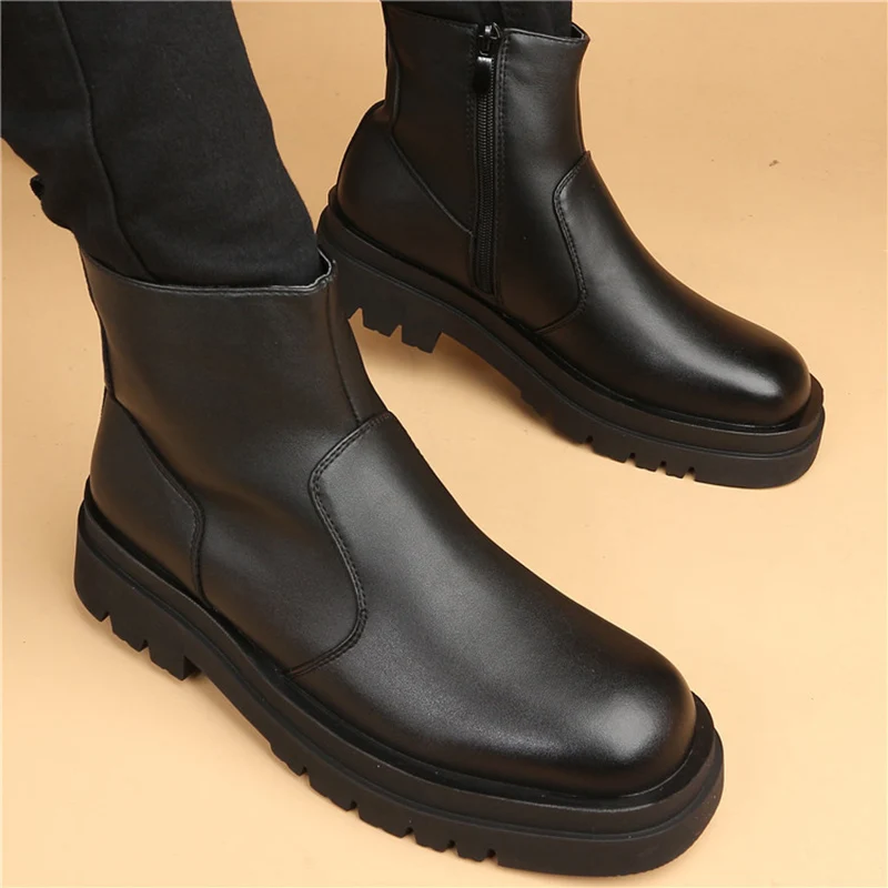brand designer men fashion wedding party dress chelsea boots black platform shoes original leather boot handsome cowboy botas
brand designer men fashion wedding party dress chelsea boots black platform shoes original leather boot handsome cowboy botas