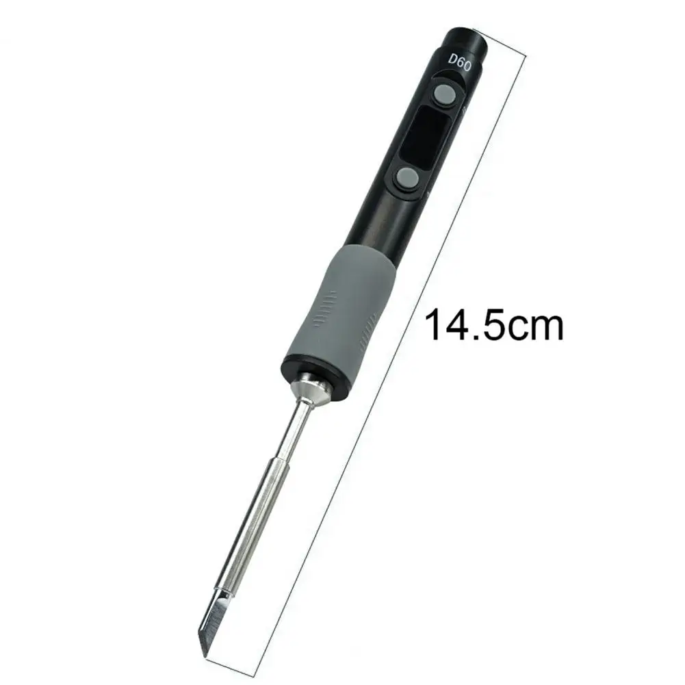SQ-D60 12-24V Digital Mini Electric Soldering Iron Kit Set Smart Household Constant Temperature Adjustable Welding Tool
SQ-D60 12-24V Digital Mini Electric Soldering Iron Kit Set Smart Household Constant Temperature Adjustable Welding Tool