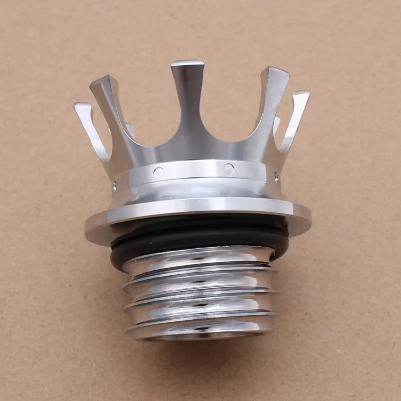 Silver Motorcycle Gas Cap Crown Style Flush Vented Fuel Tank Cap For Harley Sportster 883 1200 Road King Dyna FLST 96-18 Softail
Silver Motorcycle Gas Cap Crown Style Flush Vented Fuel Tank Cap For Harley Sportster 883 1200 Road King Dyna FLST 96-18 Softail