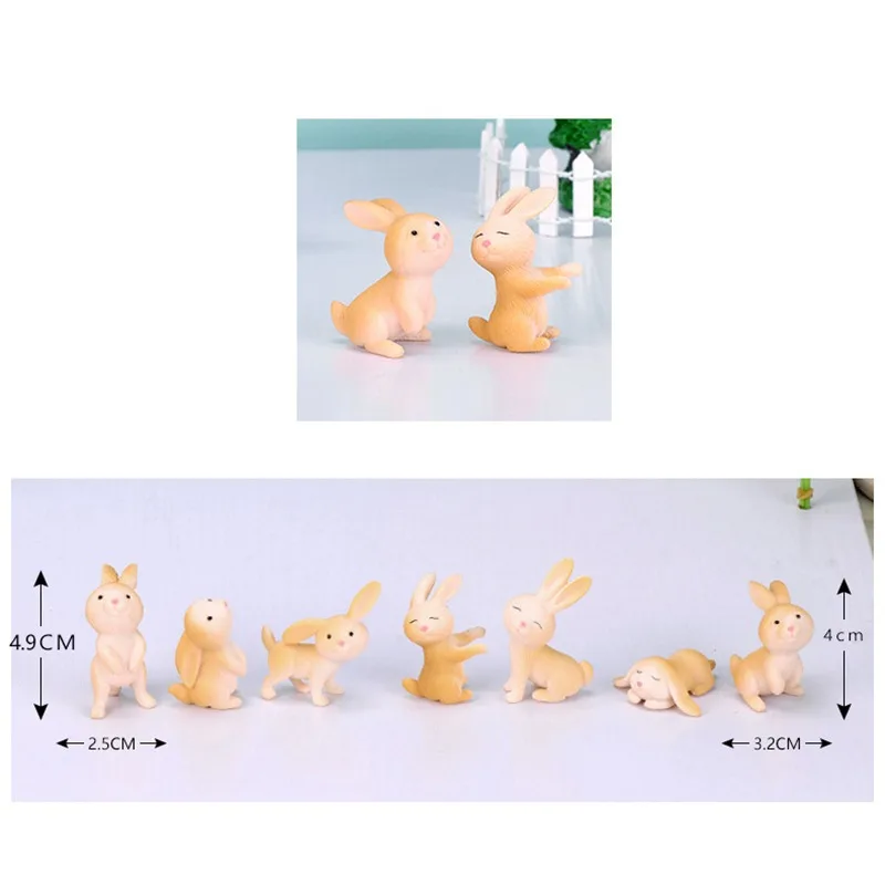 1Pc New Random Micro Landscape Cute rabbit Plastic Ornaments Decorations Mini Rabbit Animal Home Living Room Table Decoration
1Pc New Random Micro Landscape Cute rabbit Plastic Ornaments Decorations Mini Rabbit Animal Home Living Room Table Decoration