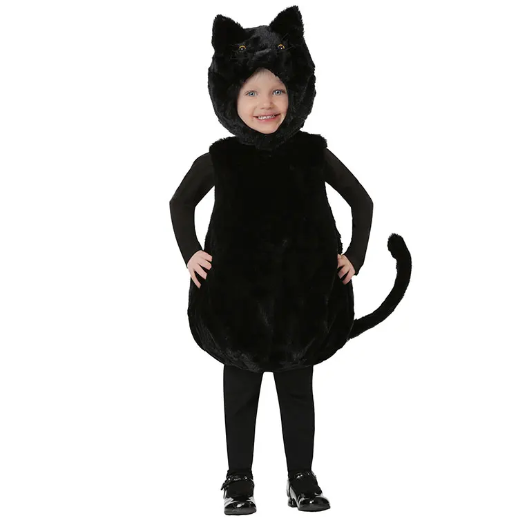 Kids Animal Black Cat One Piece Garment Jumpsuits Costumes Cosplay For Boys And Girls Halloween Masquerade Party Stage Costume
Kids Animal Black Cat One Piece Garment Jumpsuits Costumes Cosplay For Boys And Girls Halloween Masquerade Party Stage Costume