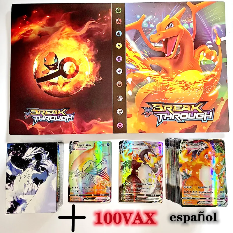 New 100PC French and Spanish Version Pokemon Shining Card Game Battle Carte Trading Cards Game Children Cards Album Book Toys
New 100PC French and Spanish Version Pokemon Shining Card Game Battle Carte Trading Cards Game Children Cards Album Book Toys