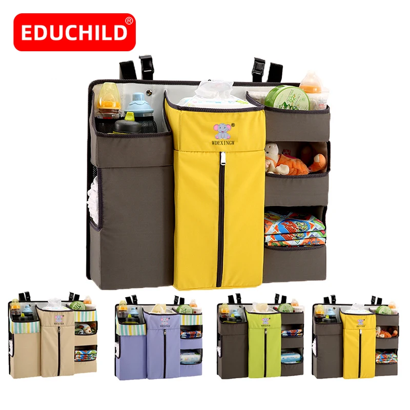 Educhild Newborn Bed Organizer Hanging Bag Multifunction Crib Diaper Storage Bag Baby Care Organizer Infant Bedding Nursing Bags
Educhild Newborn Bed Organizer Hanging Bag Multifunction Crib Diaper Storage Bag Baby Care Organizer Infant Bedding Nursing Bags