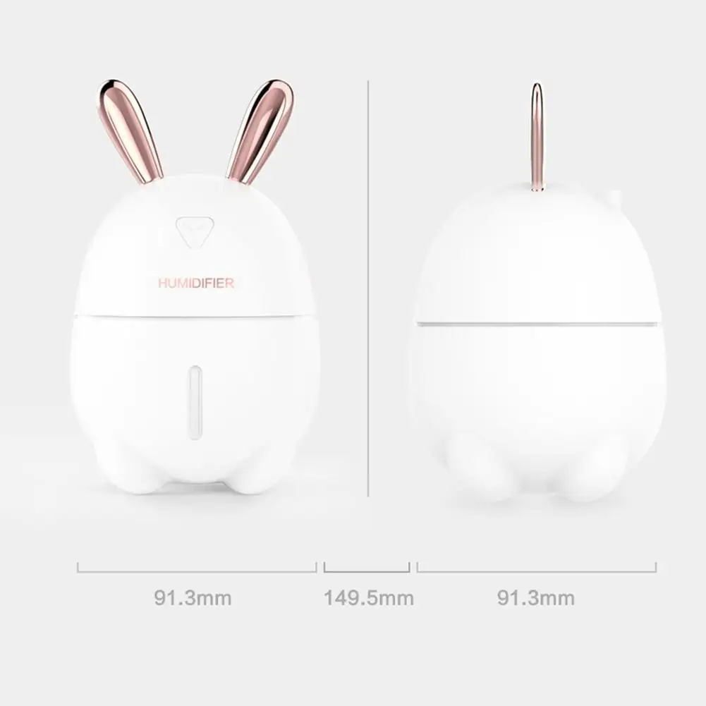 Night Light Ultrasonic Air Humidifier Aroma Essential Oil Aroma Essential 300ml USB 7 Color Delicate Oil Mist Diffuser
Night Light Ultrasonic Air Humidifier Aroma Essential Oil Aroma Essential 300ml USB 7 Color Delicate Oil Mist Diffuser