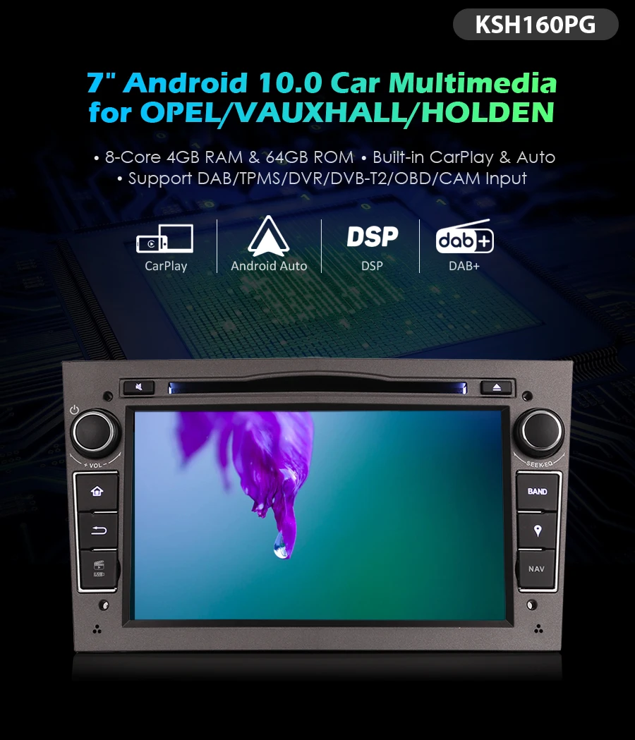 7" Octa-Core Android 10.0 Car DVD DSP CarPlay & Auto GPS TPMS DAB+Autoradio Sat Nav for Opel Antara Zafira Combo
7" Octa-Core Android 10.0 Car DVD DSP CarPlay & Auto GPS TPMS DAB+Autoradio Sat Nav for Opel Antara Zafira Combo