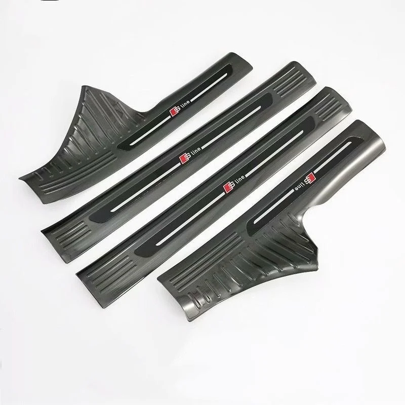 Stainless steel bright strip patch for 19 Audi A6L modified special inner doorsill trim welcome pedal
Stainless steel bright strip patch for 19 Audi A6L modified special inner doorsill trim welcome pedal