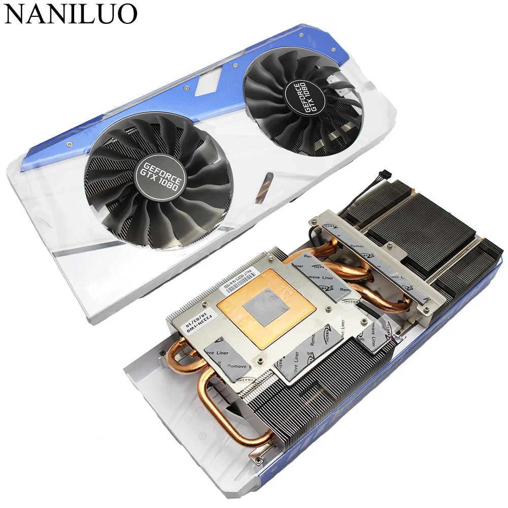 Оригинальный вентилятор охлаждения GTX 1070 1080 4Pin для EMTEK PALIT GeForce GTX1080 GTX1070 GameRock Premium