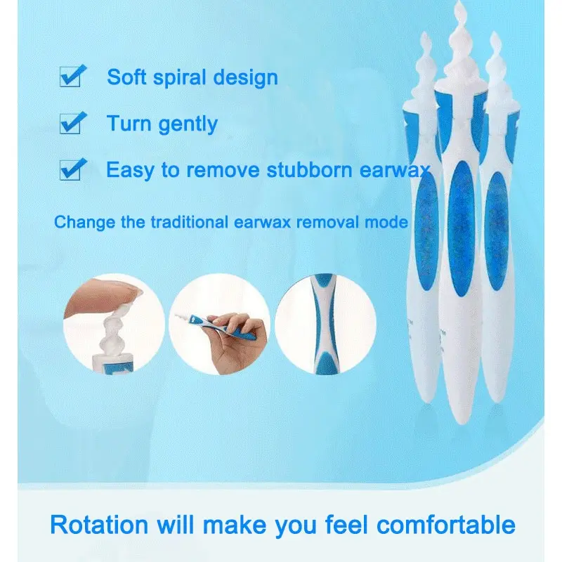 New Silicone Ear Spoon Tool Set Ear Wax Removal Tool Ear Cleaner Ears 16 Care Soft Spiral For Ears Cares Health Tools Cleaner
New Silicone Ear Spoon Tool Set Ear Wax Removal Tool Ear Cleaner Ears 16 Care Soft Spiral For Ears Cares Health Tools Cleaner