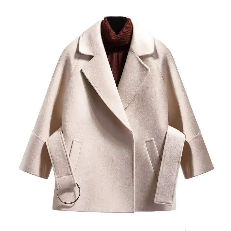 Leiouna Cashmere Slim Belt Woolen Office-lady 2020 Fashion Coats Autumn Woman Black Coat Jacket Female Overcoat Manteau Femme
Leiouna Cashmere Slim Belt Woolen Office-lady 2020 Fashion Coats Autumn Woman Black Coat Jacket Female Overcoat Manteau Femme