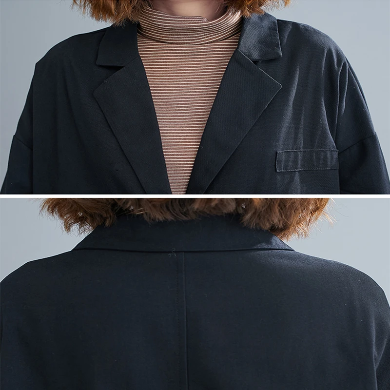 Oversized Women Spring Autumn Blazer Coat Loose Casual Womens Cardigan Clothing coat Ladies Blazers New Vogue Mujer Femme Coats
Oversized Women Spring Autumn Blazer Coat Loose Casual Womens Cardigan Clothing coat Ladies Blazers New Vogue Mujer Femme Coats
