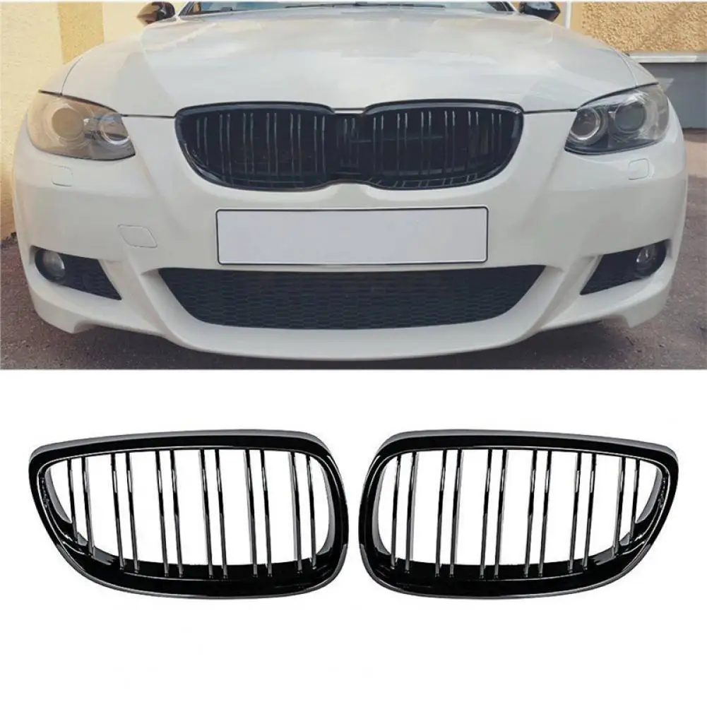 1 Pair Car Grille Gloss Black Replacement ABS Dual Slat Vehicle Grille 51137157277 51137157278 for BMW 3 Series E92 E93 06-09
1 Pair Car Grille Gloss Black Replacement ABS Dual Slat Vehicle Grille 51137157277 51137157278 for BMW 3 Series E92 E93 06-09