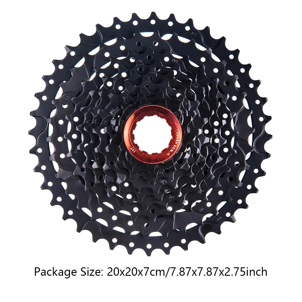 Bicycle Cassette 9 Speed 40T Mountain Bicycle Cassette For Mountain Bikes Cycling Replacement Accessory Black Bicycle Freewheel
Bicycle Cassette 9 Speed 40T Mountain Bicycle Cassette For Mountain Bikes Cycling Replacement Accessory Black Bicycle Freewheel
