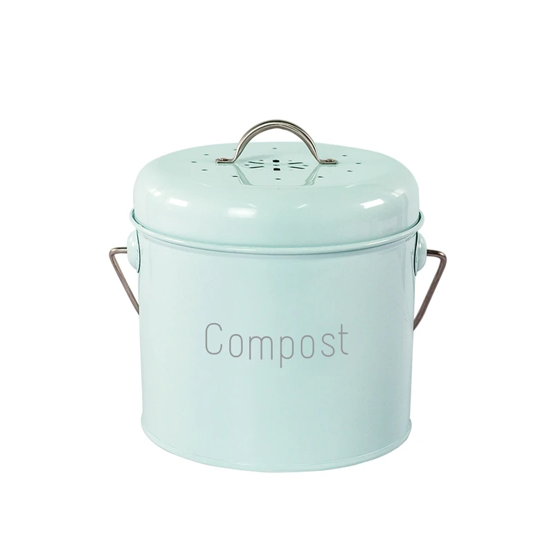 Compost Bin 3L - High Quality Kitchen Compost Bin - Kitchen Composter For Food Waste - Coal Filter,Light Green
Compost Bin 3L - High Quality Kitchen Compost Bin - Kitchen Composter For Food Waste - Coal Filter,Light Green