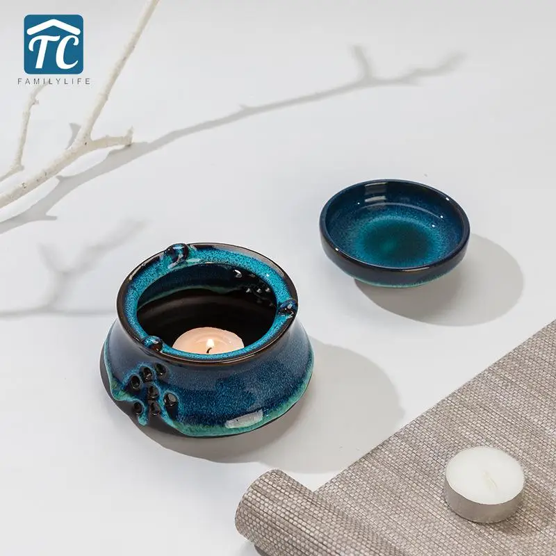 Japanese Style Ceramic Tea Warmer Tea Pot Heating Base Candle Holder Insulation Teapot Kungfu Tea Set Coffee Milk Warmer Heater
Japanese Style Ceramic Tea Warmer Tea Pot Heating Base Candle Holder Insulation Teapot Kungfu Tea Set Coffee Milk Warmer Heater