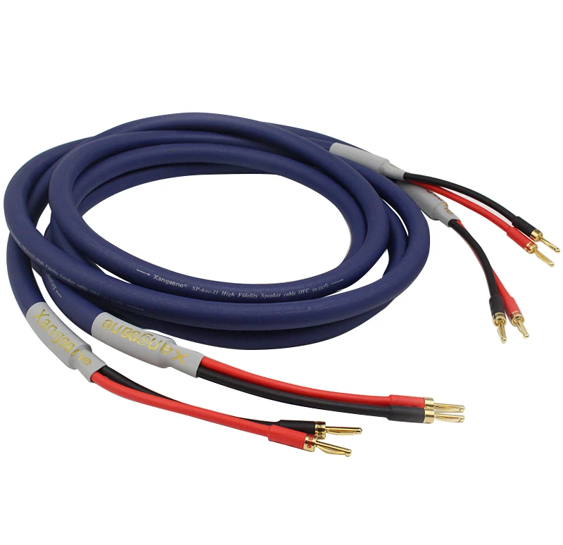 Xangsane SP-600-11 fever grade SP-600-11 subwoofer audio cable HIFI 5.5mm²* 2 oxygen-free copper audio cable speaker cable
Xangsane SP-600-11 fever grade SP-600-11 subwoofer audio cable HIFI 5.5mm²* 2 oxygen-free copper audio cable speaker cable