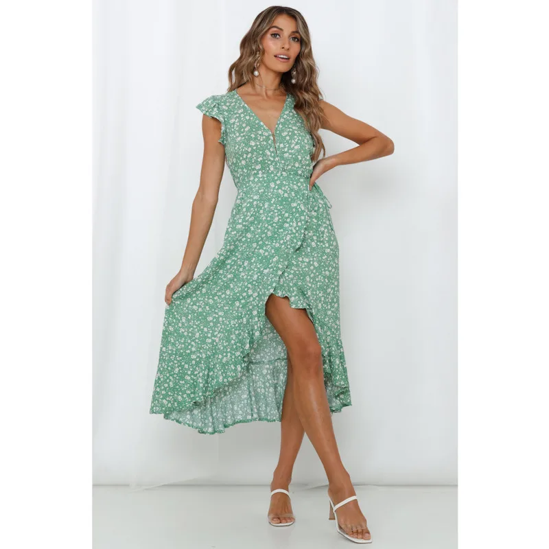 Printed Ladies Dress Casual Sleeveless V-neck Irregular Sexy Simple Summer Holiday Dresses Ropa Mujer Wn*
Printed Ladies Dress Casual Sleeveless V-neck Irregular Sexy Simple Summer Holiday Dresses Ropa Mujer Wn*