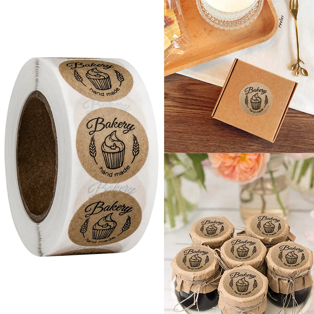 500 PCS Self-adhesive Sticker Handmade Baking Sticker Food Decorative Sticker Handmade Sticker Biscuit Bag Decorative
500 PCS Self-adhesive Sticker Handmade Baking Sticker Food Decorative Sticker Handmade Sticker Biscuit Bag Decorative