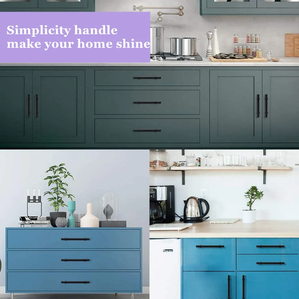 Hardware Solid Euro Style Cabinet Handle Pull Bar Heavy Stainless Steel Banded Black Finish Knobs Fashion Furniture Handle
Hardware Solid Euro Style Cabinet Handle Pull Bar Heavy Stainless Steel Banded Black Finish Knobs Fashion Furniture Handle