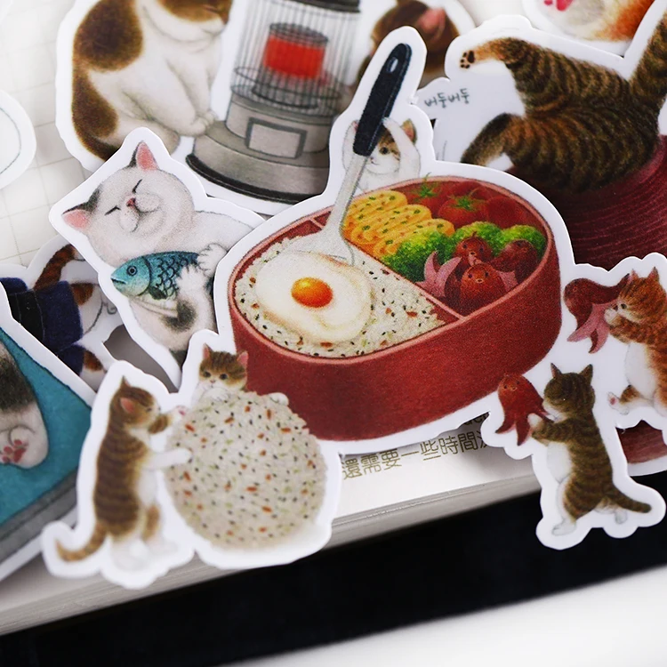 18 PCS New Love decorative animal cat Paper Lable Stickers Crafts And Scrapbooking Decorative Sticker DIY Lovely Stationery
18 PCS New Love decorative animal cat Paper Lable Stickers Crafts And Scrapbooking Decorative Sticker DIY Lovely Stationery