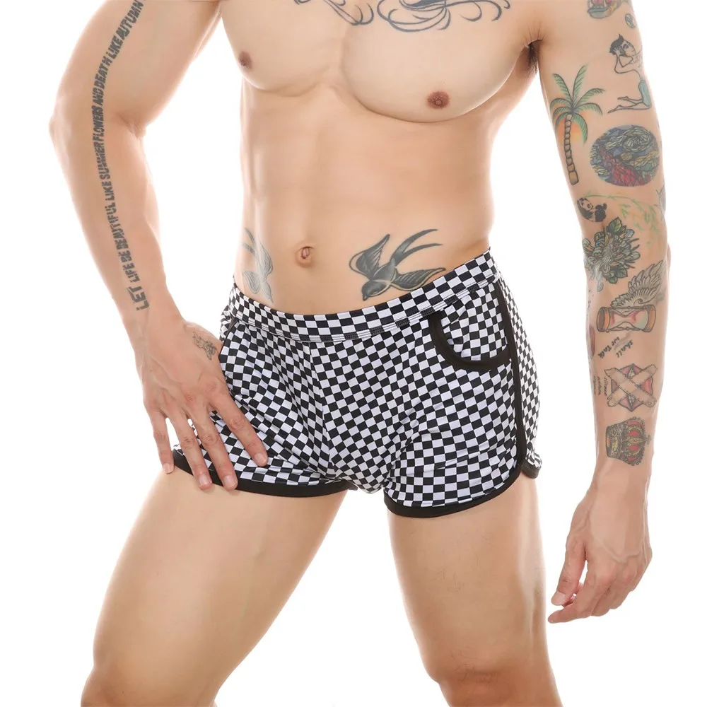 Boxershorts Men Plaids Underwear Breathable Underpants Soft Comfortable Pockets Shorts Aro Pants Pajama Flat Sleep Bottoms
Boxershorts Men Plaids Underwear Breathable Underpants Soft Comfortable Pockets Shorts Aro Pants Pajama Flat Sleep Bottoms
