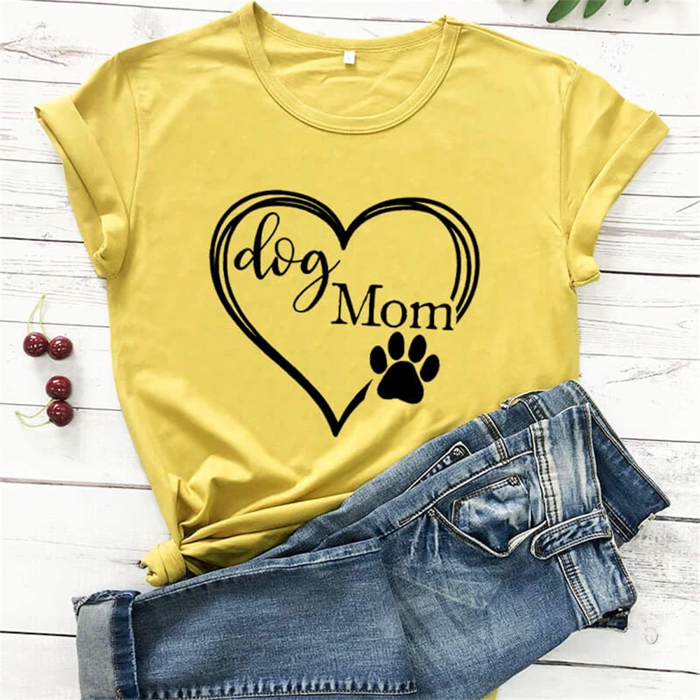 Dog Mom Printed New Arrival Funny T Shirt Gift for Dog Mom Dog MaMa Shirt Mother's Day Gift Pet Lover Shirts TX5645
Dog Mom Printed New Arrival Funny T Shirt Gift for Dog Mom Dog MaMa Shirt Mother's Day Gift Pet Lover Shirts TX5645