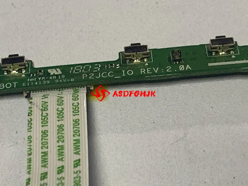 

original P2JCC IO BOARD FOR Acer Switch SW5 Volume Power Button Switch Board WITH Cable Works perfectly