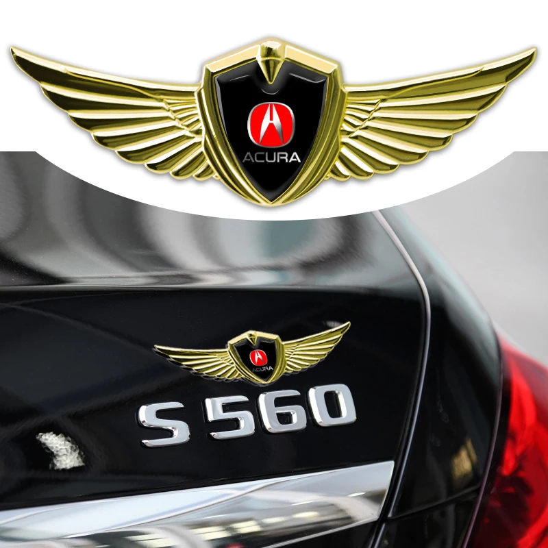 1pcs New Car Badge Metal Wings Body Decoration Sticker For Acura Integra TL TLX ILX RL NSX ZDX MDX RDX TSX RSX RLX Car Goods
1pcs New Car Badge Metal Wings Body Decoration Sticker For Acura Integra TL TLX ILX RL NSX ZDX MDX RDX TSX RSX RLX Car Goods
