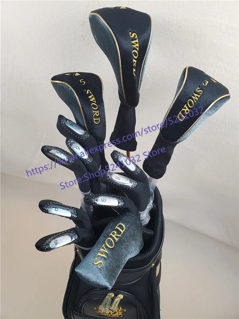 Men's katana left hand golf club set of golden men's carbon shaft 12pcs golf club no golf bag
Men's katana left hand golf club set of golden men's carbon shaft 12pcs golf club no golf bag