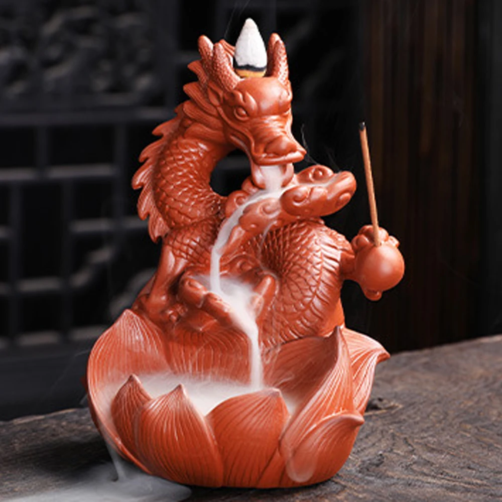 Creative Backflow Smoke Waterfall Incense Burner Ceramic Home Decor Western Pterosaur Backflow Incense Burner Home Decor
Creative Backflow Smoke Waterfall Incense Burner Ceramic Home Decor Western Pterosaur Backflow Incense Burner Home Decor