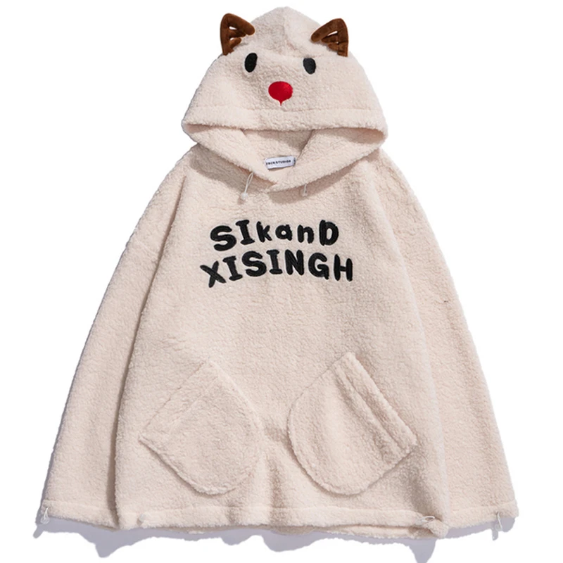 Mens Cute Bear Hooded Sweatshirt Letter Embroidery Tops худи оверсайз Unisex Oversize Velvet Thick Couple Pullover Hoodies Coats
Mens Cute Bear Hooded Sweatshirt Letter Embroidery Tops худи оверсайз Unisex Oversize Velvet Thick Couple Pullover Hoodies Coats