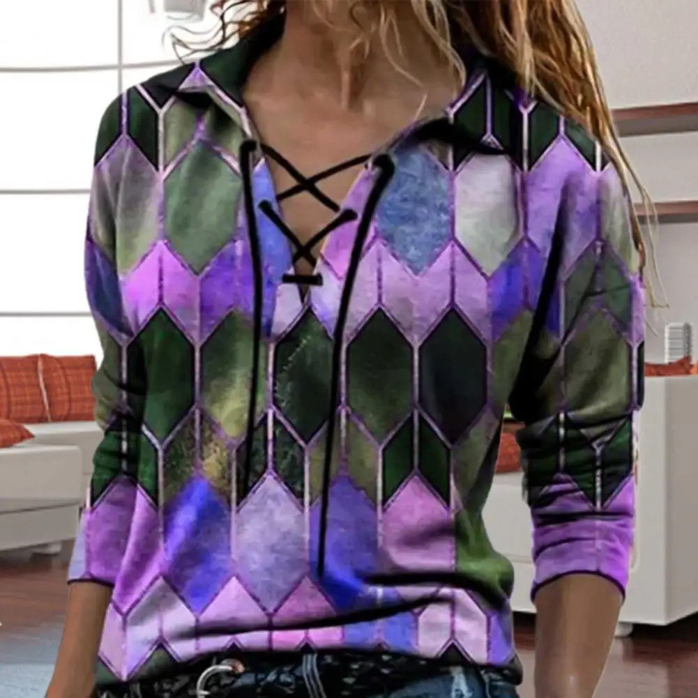 Модная Женская Весенняя рубашка, рубашка с коротким рукавом, Женские повседневные топы на молнии с геометрическим принтом, женская блузка 
Модная Женская Весенняя рубашка, рубашка с коротким рукавом, Женские повседневные топы на молнии с геометрическим принтом, женская блузка
