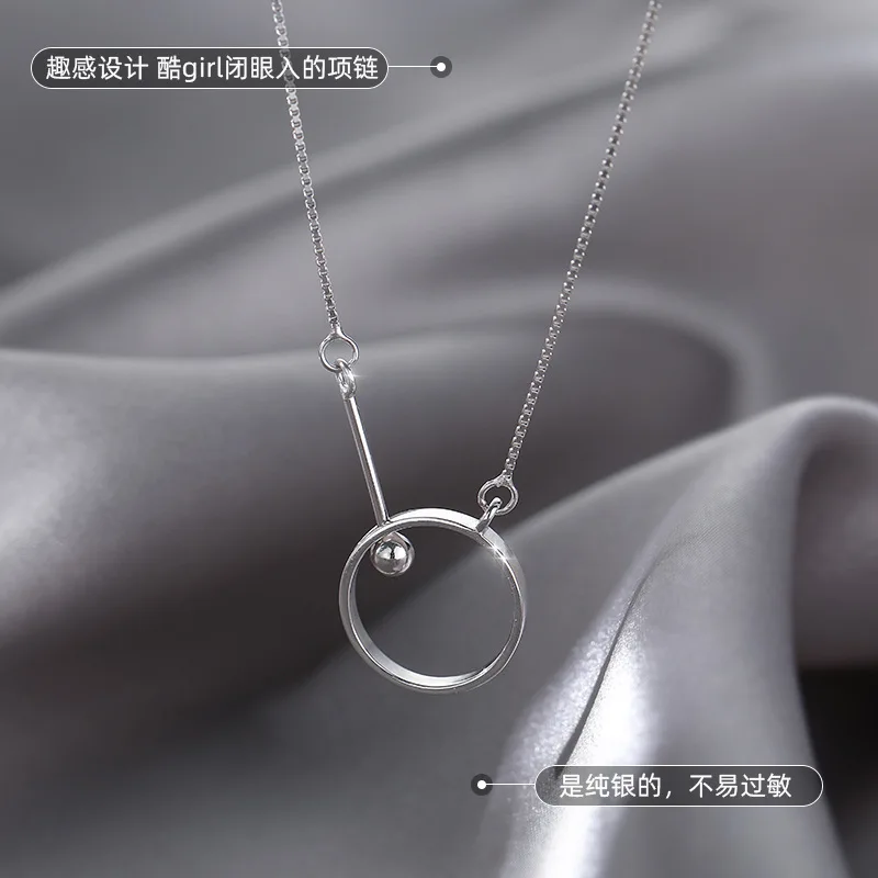 925 Sterling Silver Box Chain Round Charm Pendant Choker Necklace For Women Statement Wedding Jewelry dz136
925 Sterling Silver Box Chain Round Charm Pendant Choker Necklace For Women Statement Wedding Jewelry dz136