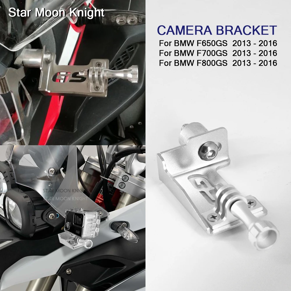 Motorcycle Holder Cam Camera Driving Recorder Bracket Front Camera Mount CamRack For BMW F650GS F700GS F800GS F 700 800 GS
Motorcycle Holder Cam Camera Driving Recorder Bracket Front Camera Mount CamRack For BMW F650GS F700GS F800GS F 700 800 GS