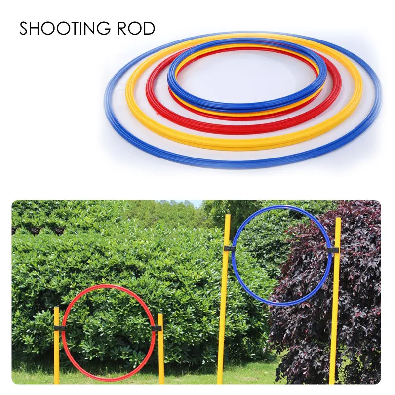 5pcs 40cm 50cm Dia Soccer Speed Agility Rings Football Training Equipment Gear Durable Agility Training Rings Classic Delicate