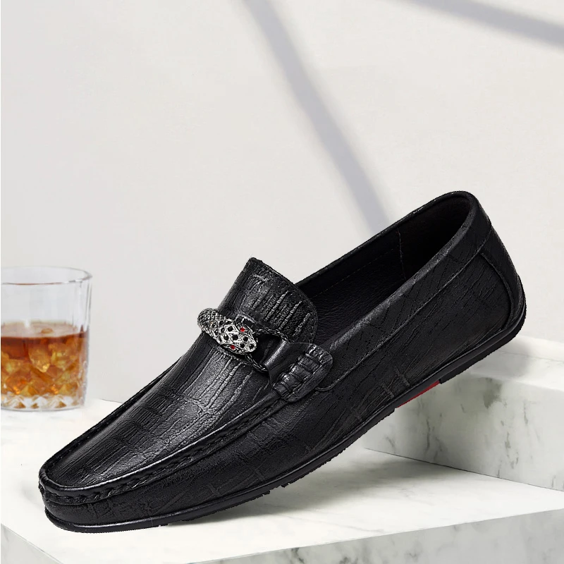 Genuine Leather Shoes Men Loafers Cow Casual Shoes Soft Man Moccasins Anti-Slip Flat Loafer Drive Shoes Erkek Ayakkabi Big Size
Genuine Leather Shoes Men Loafers Cow Casual Shoes Soft Man Moccasins Anti-Slip Flat Loafer Drive Shoes Erkek Ayakkabi Big Size