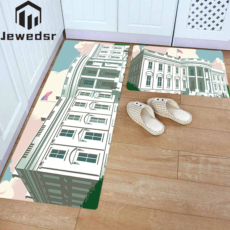 White House Kitchen Bedroom Floor Mat Non-slip Waterproof Door Mat Balcony Bathroom Carpet Kitchen Living Room Hallway Carpet
White House Kitchen Bedroom Floor Mat Non-slip Waterproof Door Mat Balcony Bathroom Carpet Kitchen Living Room Hallway Carpet