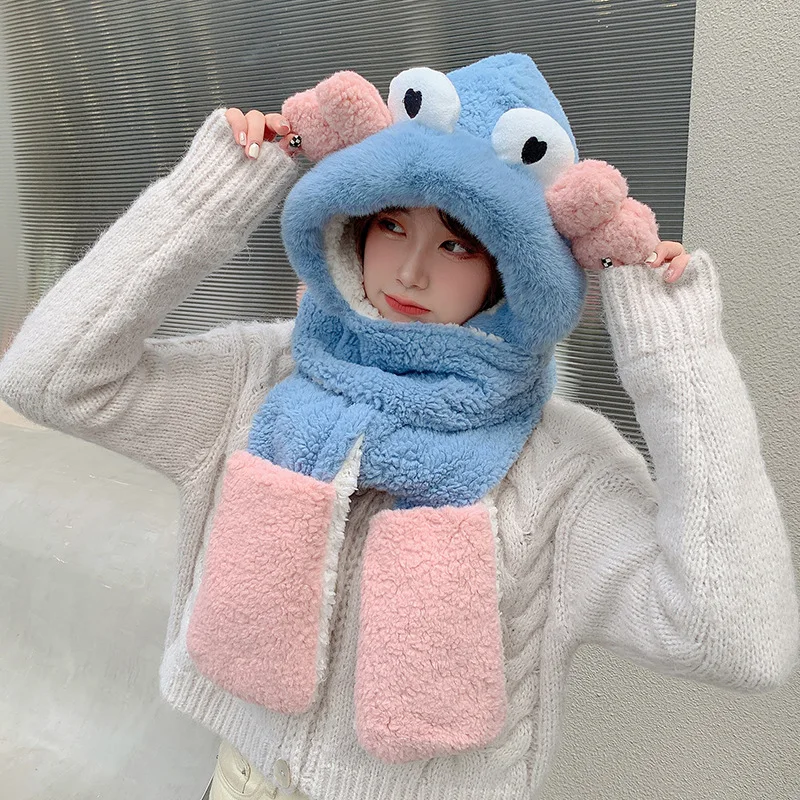2022 Fashion Autumn Winter Cotton Velvet Cute Cartoon Gloves Scarf Hat Suit For Women Warm Scarfs Hats Gorros Invierno Mujer
2022 Fashion Autumn Winter Cotton Velvet Cute Cartoon Gloves Scarf Hat Suit For Women Warm Scarfs Hats Gorros Invierno Mujer