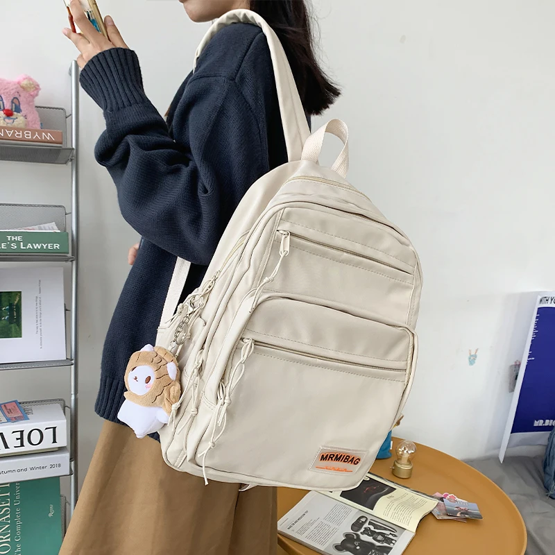 Trend Women Backpack Teenagers Girl Nylon School Shoulder Bag Ladies Large Capacity Travel Rucksack Preppy Style Waterproof Bags
Trend Women Backpack Teenagers Girl Nylon School Shoulder Bag Ladies Large Capacity Travel Rucksack Preppy Style Waterproof Bags