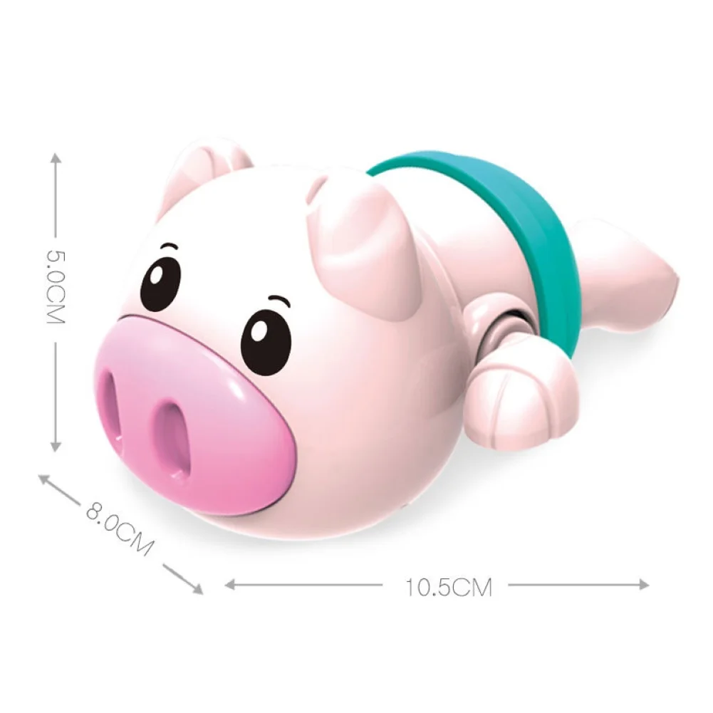 Cute Baby Bath Toys Boy Girl Cartoon Pig Clockwork Dabbling Shower Water Toy For Bathroom Bathtub Beach Game Baby Toy Gifts
Cute Baby Bath Toys Boy Girl Cartoon Pig Clockwork Dabbling Shower Water Toy For Bathroom Bathtub Beach Game Baby Toy Gifts