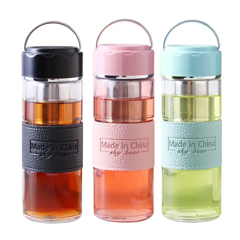 Sky bear toughened glass, cold resistant and heat resistant, separated tea cup, anti falling cup, convenient men's and women's
Sky bear toughened glass, cold resistant and heat resistant, separated tea cup, anti falling cup, convenient men's and women's