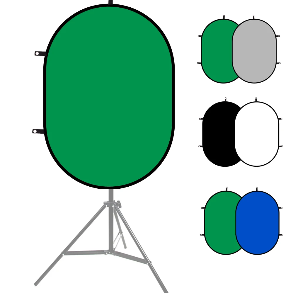 1*1 5 м/1 5*2 м фотография Отражатель портативный фотографический фон с зеленым