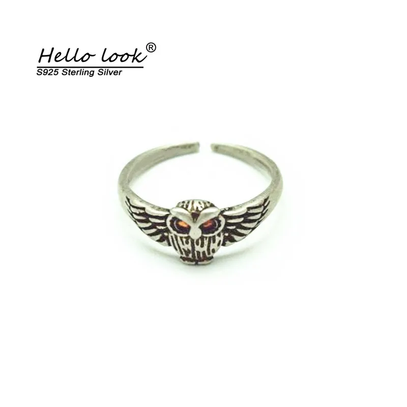 HelloLook 925 пробы Серебряное винтажное состаренное кольцо с хвостом Совы регулируемое Открытое кольцо с орлом ювелирные изделия с животными аксессуары
HelloLook 925 пробы Серебряное винтажное состаренное кольцо с хвостом Совы регулируемое Открытое кольцо с орлом ювелирные изделия с животными аксессуары