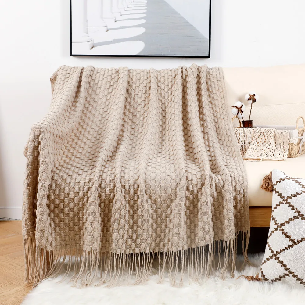 Inyahome Lightweight Decorative Fall Knitted Throw Blankets for Couch and Bed Blankets and Throws Farmhouse Warm Woven Blanket
Inyahome Lightweight Decorative Fall Knitted Throw Blankets for Couch and Bed Blankets and Throws Farmhouse Warm Woven Blanket
