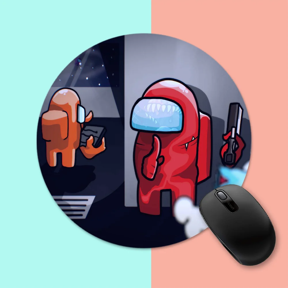 Hot Among Game Us Round Mouse Mat Gaming Mouse Pad For PC Laptop Notebook 20x20cm Gamer Desk Pad
Hot Among Game Us Round Mouse Mat Gaming Mouse Pad For PC Laptop Notebook 20x20cm Gamer Desk Pad
