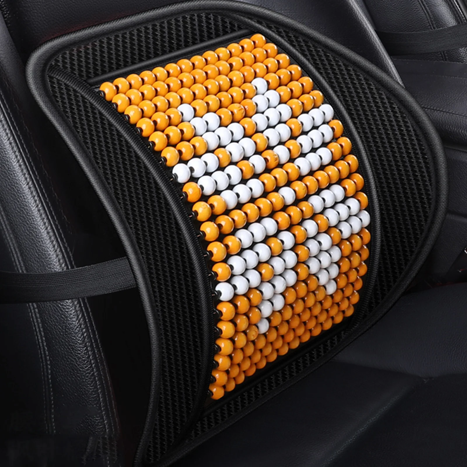 Breathable Mesh Car Seat Back Cushion Waist Back Support Pad Chair Wooden Beaded Massage Relief Lumbar Brace Protection Pad
Breathable Mesh Car Seat Back Cushion Waist Back Support Pad Chair Wooden Beaded Massage Relief Lumbar Brace Protection Pad