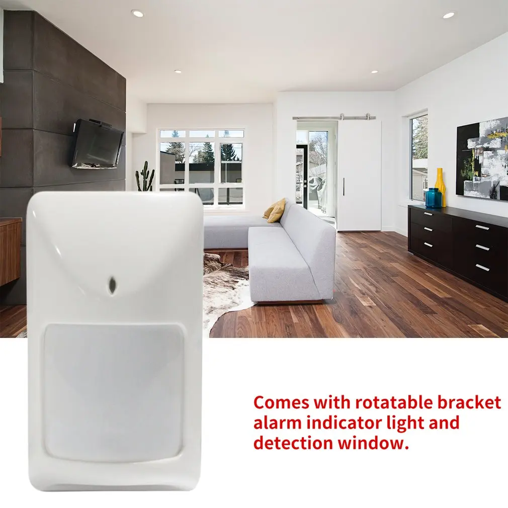 Premium Quality Wired PIR motion sensor Wide Angle Infrared Detector for security Alarm system
Premium Quality Wired PIR motion sensor Wide Angle Infrared Detector for security Alarm system