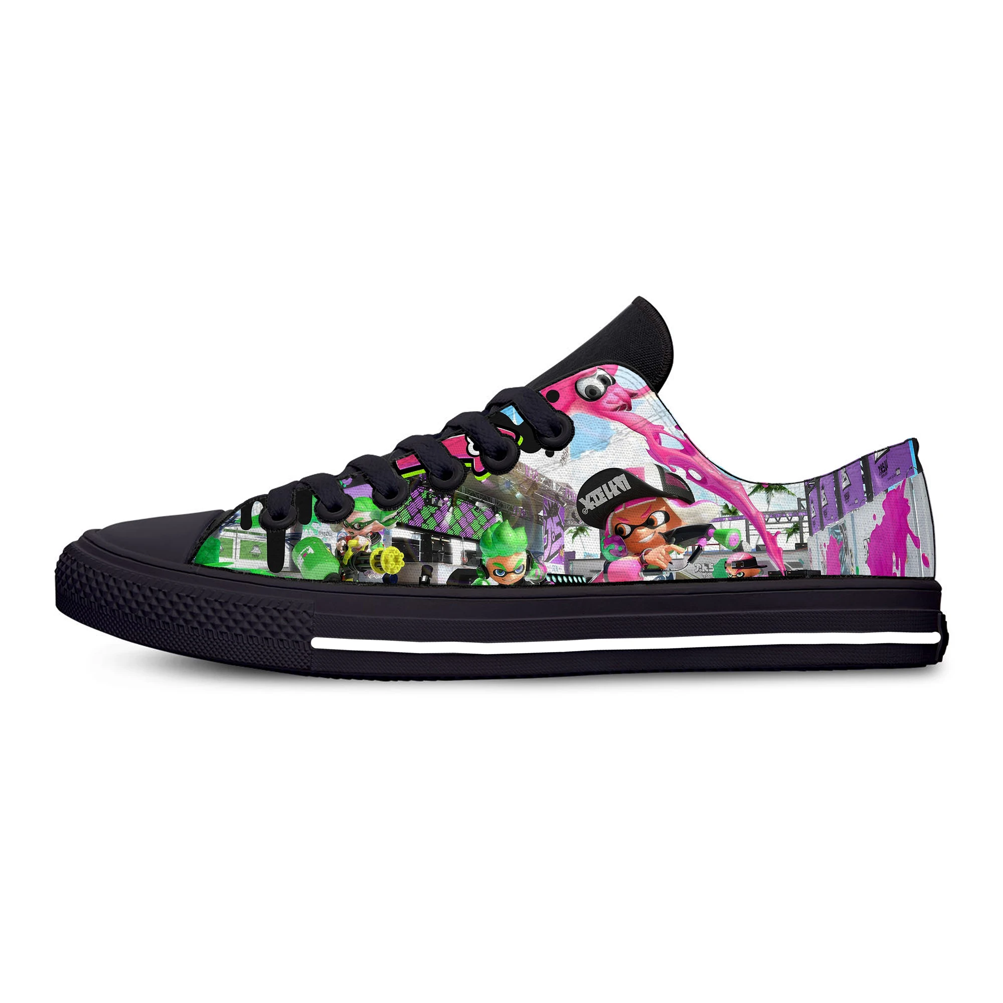 Аниме игра мультфильм Splatoon модная смешная Новинка Повседневная Тканевая обувь с низким верхом Harajuku дышащие 3D печатные мужские женские крос...
Аниме игра мультфильм Splatoon модная смешная Новинка Повседневная Тканевая обувь с низким верхом Harajuku дышащие 3D печатные мужские женские крос...
