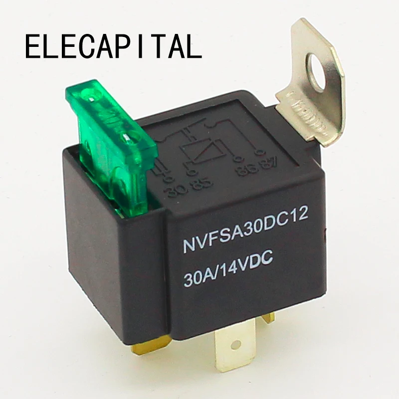 FORWARD relays top grade quality 4 pin 30A auto relay with fuse, coil voltage 12VDC relais
FORWARD relays top grade quality 4 pin 30A auto relay with fuse, coil voltage 12VDC relais